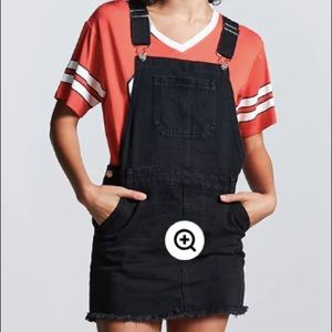 Black Overall Dress